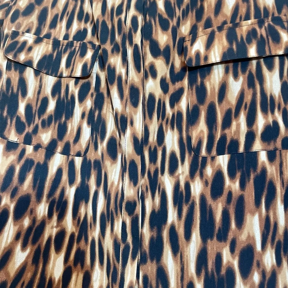 Anne Klein Sz.L animal print blouse - Picture 5 of 8